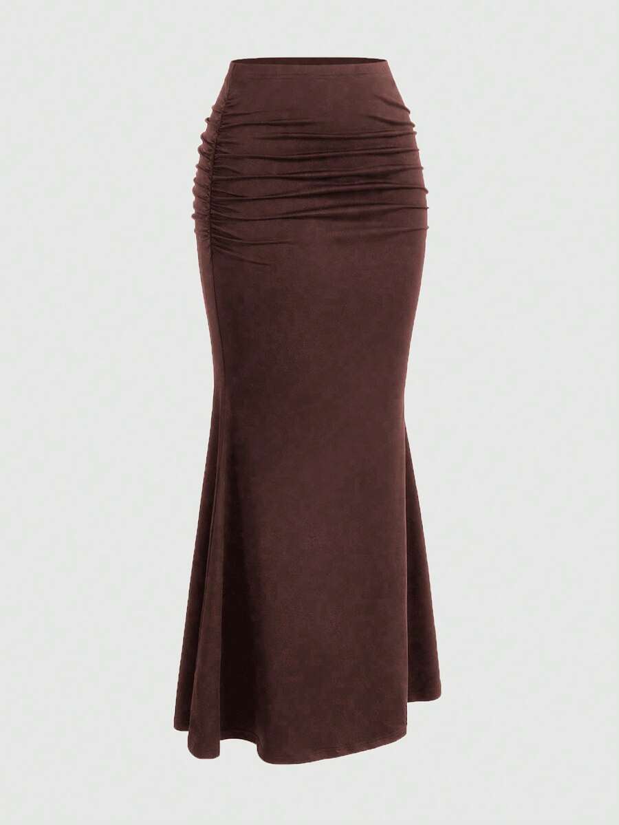 Lehenga Cholis - Brown Oxide - View 1