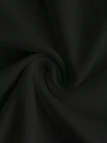 Tseoso 3件組黑色休閒極簡風 95%棉 女款圓領修身長版短袖T恤套裝 - 黑色 - 查看 4