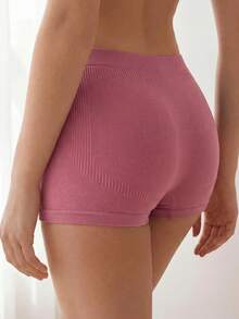 Liftille 4pcs/Set Women Seamless Safety Shorts, Comfortable Underwear - Multicolor - View 6