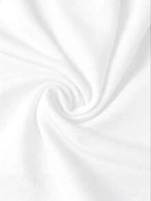 GlowEve CURVE 大尺碼女款純色仿珍珠裝飾優雅無袖洋裝 - 白色 - 查看 3