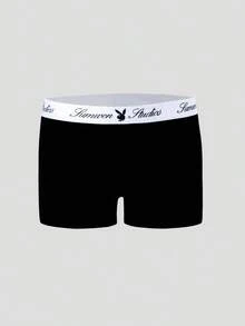 PLAYBOY X SUMWON 4 Pack Studios Logo Waistband Trunk Multipack Everyday Comfort Underwear - Red - View 3