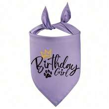 New Arrival Dog Birthday Bandana, Birthday Party Costume Pet Accessories, 6 Colors Available Dog Cat Birthday Scarf Neckerchief - Multicolor - View 11