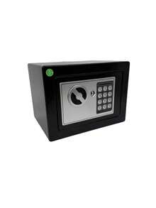 Small Password Safe | Electronic Lock Safe | 3-8 Digit Password Safe | Steel Safe With Two Keys And Password, For Storing Cash And Jewelry - multicolor - View 6