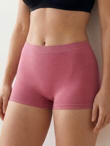 Liftille 4pcs/Set Women Seamless Safety Shorts, Comfortable Underwear - Multicolor - View 4