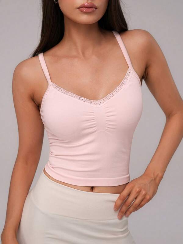 Nooralise Women's Summer Casual Versatile Solid Color Camisole