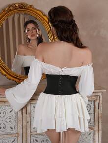 Myrelith 1pc Women's Waist Cincher - Black - View 2