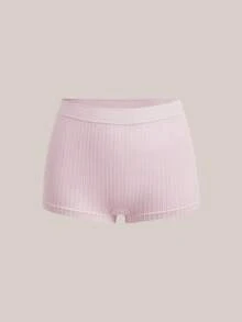 Barelissa 5pcs Fashionable Non-Curling Comfortable Underwear Boxer Briefs Safety Pants Set - Multicolor - View 5