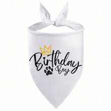 New Arrival Dog Birthday Bandana, Birthday Party Costume Pet Accessories, 6 Colors Available Dog Cat Birthday Scarf Neckerchief - Multicolor - View 18