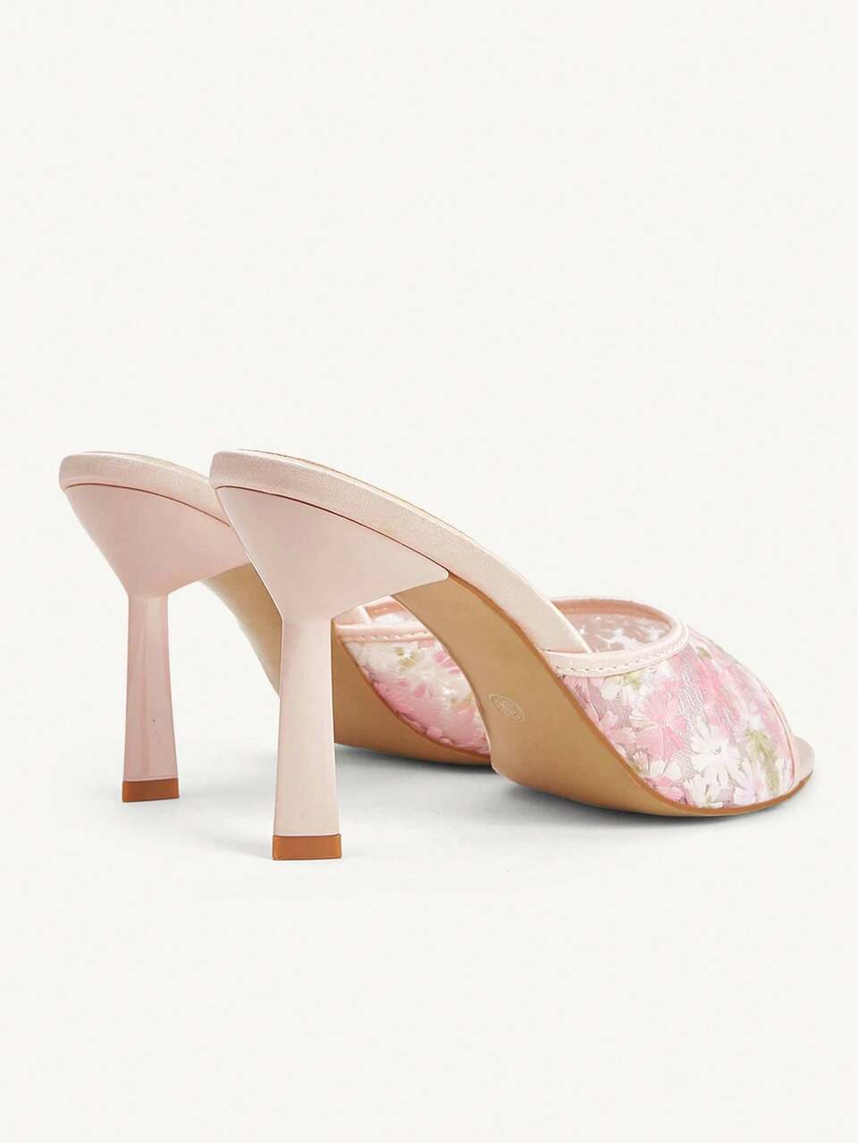 CUCCOO CHICEST Gentle Style Women's Shoes Lace Hollow Pointed Slippers Women's Fashion Elegant Romantic Comfortable Versatile High-Heeled Sandals