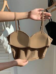 Comfortcana 女款內墊式胸罩上衣，夏季外穿，4件組 - 彩色 - 查看 2