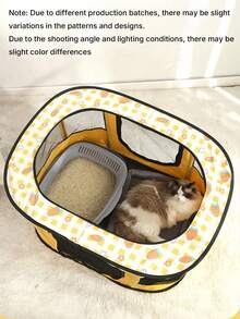 Cat Delivery Room Folding Puppy And Kitten Delivery Tent Cat Cage Four Seasons Production Nest Pet Cage Pet Delivery Room - Khaki - View 2