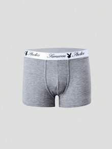 PLAYBOY X SUMWON 4 Pack Studios Logo Waistband Trunk Multipack Everyday Comfort Underwear - Red - View 6