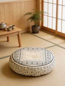 Bohemian Style Thick Round Tatami Seat Cushion Sofa Back Pillow Multifunctional Meditation Kneeling Pad - Multicolor - View 6