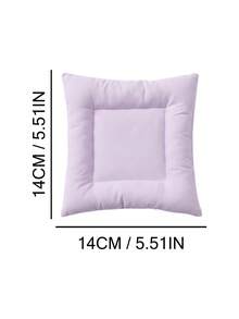 Joivida A Square Ins-Style Coaster With Simple Patterns Like Stripes And Plaid. Designed For Cream-Style Home Decor, It Offers Visual Pleasure And A Comfortable Touch For Urban Working Women And Teens - Multicolor - View 4