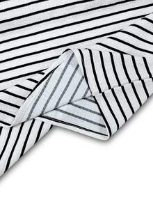 SHEIN Blusa con cuello alto, volantes y ribete de volantes para ropa de Año Nuevo - Blanco - Ver 8