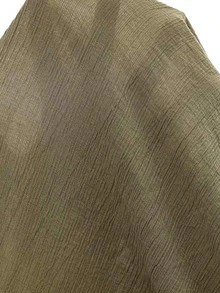 Yasmyna 女款刺繡百褶紋理阿拉伯傳統長裙 優雅 - 綠色 - 查看 7