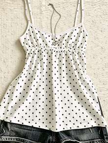 IslaSuriya Regular Fit A-Line Camisole Top - Multicolor - View 4