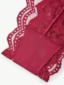 Bisouelle 3套花卉蕾絲內衣 & 內褲套裝夏季用 - 彩色 - 查看 8