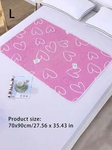1PC Reusable Leakproof Menstrual Pad, Waterproof Washable Mattress Protector, Suitable For Women Menstruation, Incontinence And Bedwetting For Adults And Elderly - Multicolor - View 3
