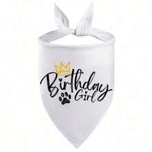 New Arrival Dog Birthday Bandana, Birthday Party Costume Pet Accessories, 6 Colors Available Dog Cat Birthday Scarf Neckerchief - Multicolor - View 17