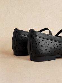 Rosivie Sepatu Flat Wanita - Hitam - View 8
