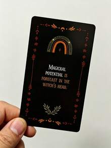 MINKOJA Witch Magick Messages Oracle Cards Inspirational Spiritual Deck For Divination, Guidance, And Magical Self-Reflection - Ginger - View 5