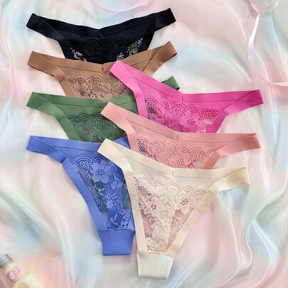 7-delige set dameskant patchwork string