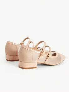 CUCCOO CHICEST Women's Fashion Nude Multi-Functional Comfortable Low-Top Flats Christmas Spring And Autumn Shoes - nude - View 6