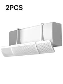 Four-Season Universal Air Outlet Deflector For Air Conditioners With No Installation Required, Prevents Direct Air Blowing, Adjustable And Retractable, Suitable For Both Cold And Warm Air. - White - View 10