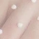 White polka dot