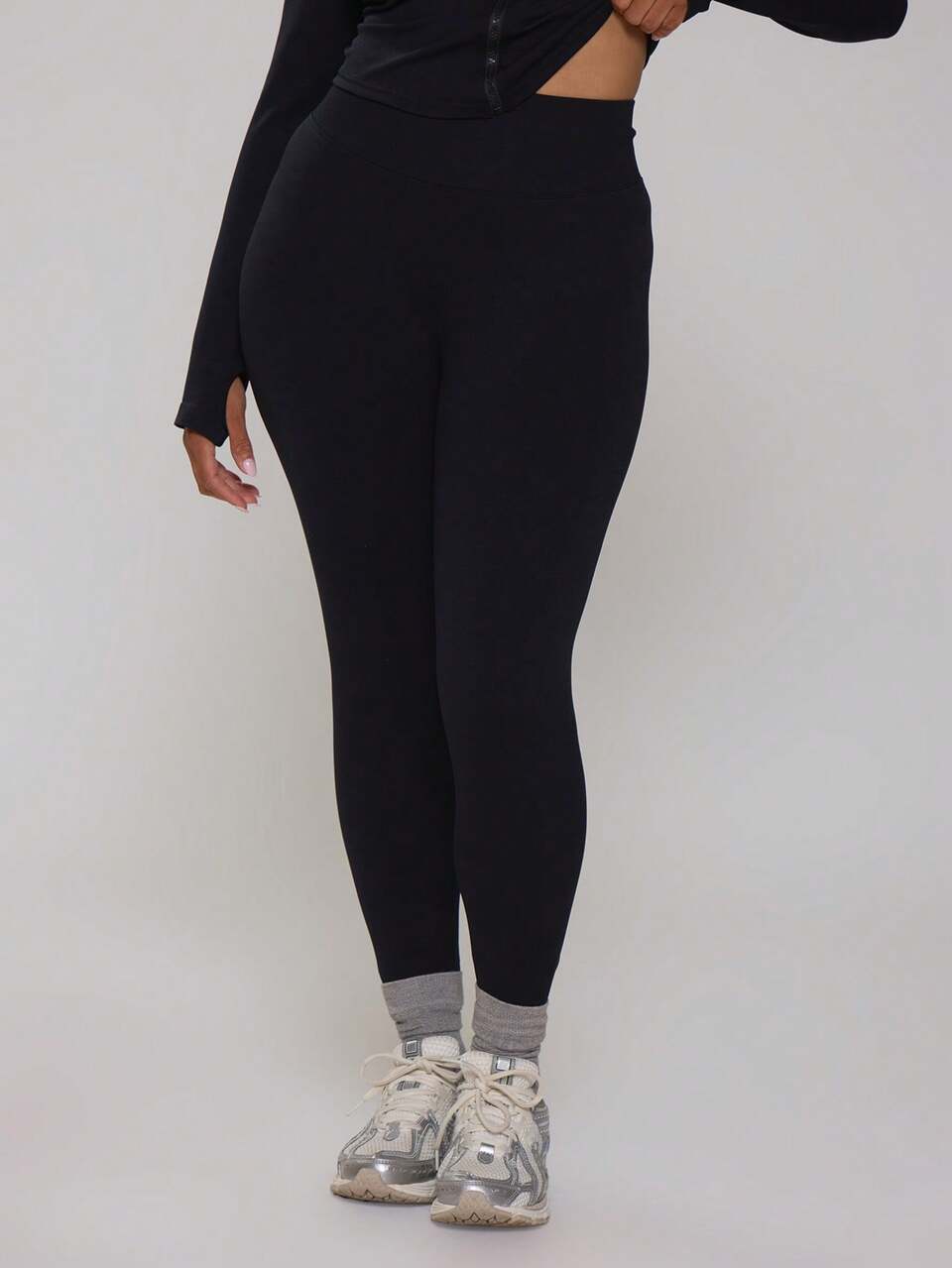 Sport Curve Black High Waisted Leggings