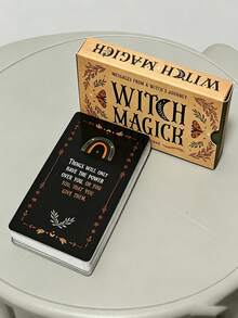 MINKOJA Witch Magick Messages Oracle Cards Inspirational Spiritual Deck For Divination, Guidance, And Magical Self-Reflection - Ginger - View 3