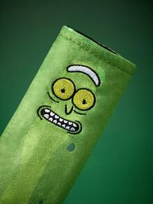 Rick and Morty X SHEIN Car Seat Belt Shoulder Cover, Soft Anti-Strangle Comfortable Model, Car Shoulder Pad, Universal Four-Season Use, Car Shoulder Products - RM - View 2