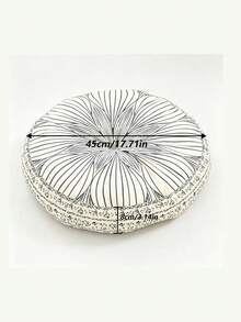 Bohemian Style Thick Round Tatami Seat Cushion Sofa Back Pillow Multifunctional Meditation Kneeling Pad - Multicolor - View 5