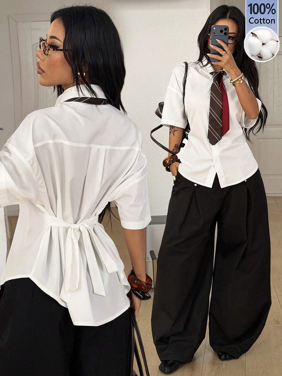 Coolane 女款春夏街頭風返校復古穿搭