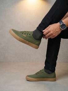 COMFORTABLE ELEGANT DAY-TO-DAY UNISEX SLIPPERS, COUPLES FOR MEN AND BASIC WOMEN - Army Green - View 3