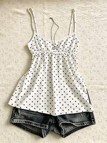 IslaSuriya Regular Fit A-Line Camisole Top - Multicolor - View 1