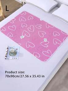 1PC Reusable Leakproof Menstrual Pad, Waterproof Washable Mattress Protector, Suitable For Women Menstruation, Incontinence And Bedwetting For Adults And Elderly - Multicolor - View 14