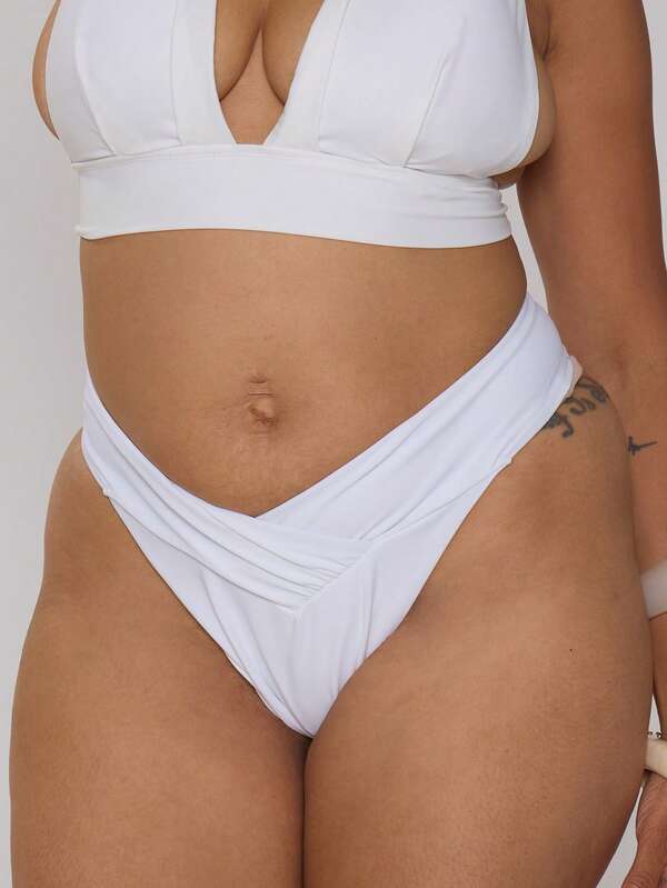 MUSERA Plus Size Bikini Underdelar