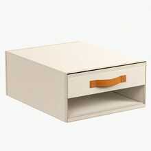 Organizador y almacenamiento de armario, estante de almacenamiento de armario de tela, organizador de ropa apilable, cajón de almacenamiento extraíble con ventana transparente, caja de almacenamiento debajo de la cama - Beis - Ver 9
