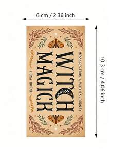 MINKOJA Witch Magick Messages Oracle Cards Inspirational Spiritual Deck For Divination, Guidance, And Magical Self-Reflection - Ginger - View 2
