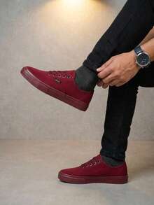 COMFORTABLE ELEGANT DAY-TO-DAY UNISEX SLIPPERS, COUPLES FOR MEN AND BASIC WOMEN - Maroon - View 3
