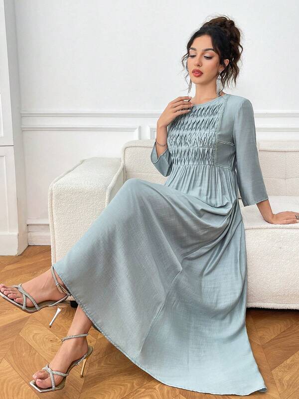 Yasmyna Women's Elegant Commute Arabian Dress