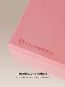 GLOWMODE Zen Fold 柔軟輕量雙面防滑可折疊瑜伽墊，適合工作室、健身房與日常運動穿著 - 粉色 - 查看 3