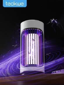 Teckwe Rechargeable Mosquito Killer Lamp, Home Mosquito Attractant And Repellent, Can Be Used On A Table Or Wall, Convenient Mosquito-Killing Gadget - Charging model - View 1