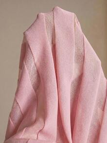 Anewsta Essential Women's Knitted Evening Gown, Summer Gradient Long Dress With Premium Feel - Baby Pink - View 8