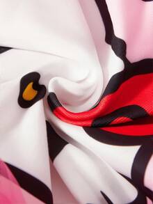 HELLO KITTY AND FRIENDS | SHEIN 蝴蝶結貓咪印花寵物芭蕾舞裙，附薄紗裙擺，尺寸 XXS-XXXXXL，適合貓狗穿著，適合日常穿著與拍照拍攝 - 玫粉 - 查看 4