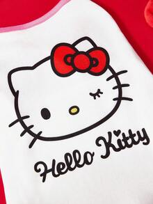 HELLO KITTY AND FRIENDS | SHEIN 可愛蝴蝶結貓咪圖案寵物透氣背心，四季適用，2款設計可選，XXS-XXXXXL尺寸，單件與組合包可選，適合貓狗日常穿著 - 淡粉 - 查看 3