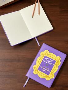 FRIENDS X SHEIN PU Notepad - Rectangle - View 2