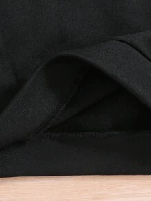 SHEIN 兒童小男孩字母印花圓領運動衫與運動長褲休閒套裝 - 彩色 - 查看 7